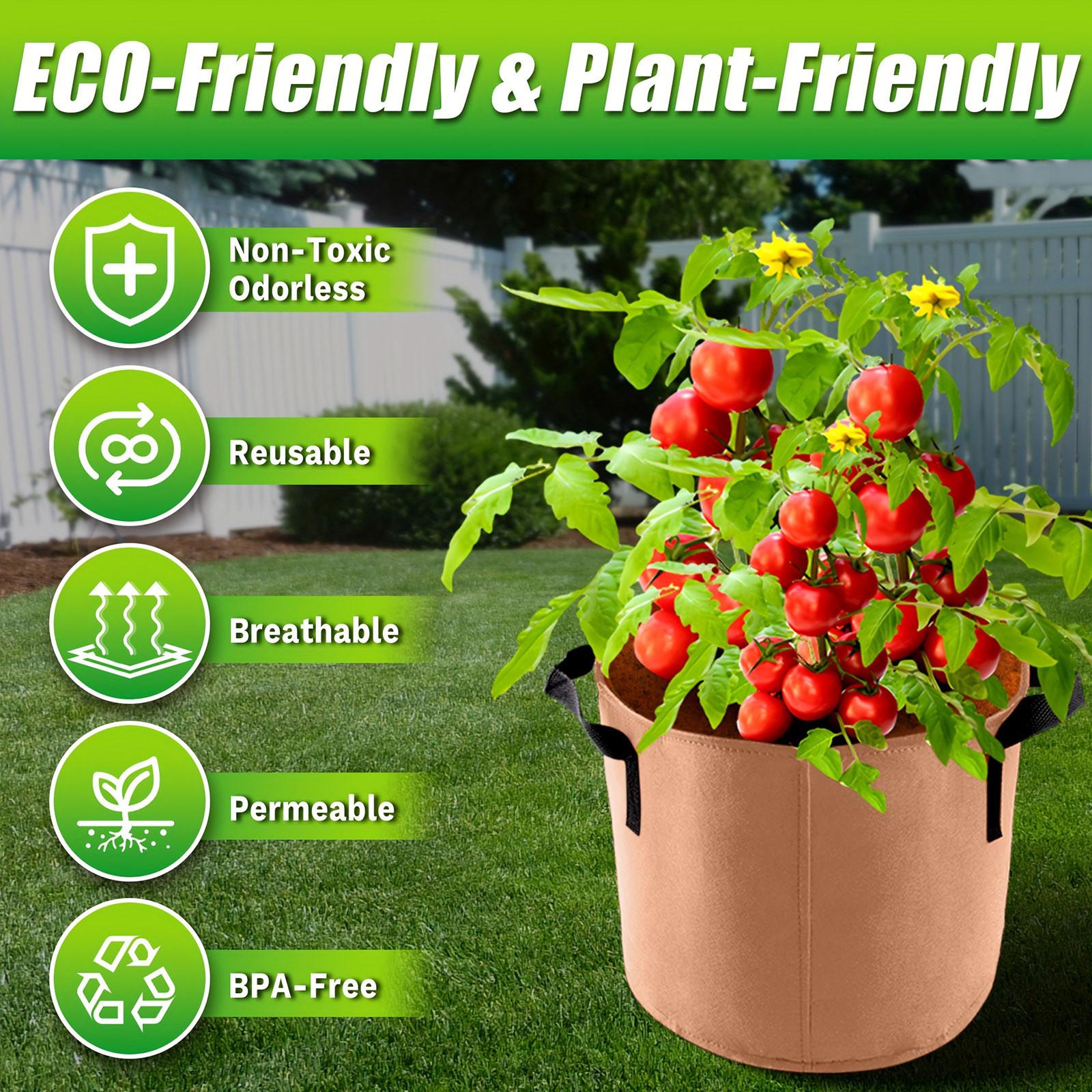 Потовщений нетканий мішок для посадки, красивий посадковий сад, балконний посадковий мішок One Size хакі
Потовщений нетканий мішок для посадки, красивий посадковий сад, балконний посадковий мішок One Size хакі