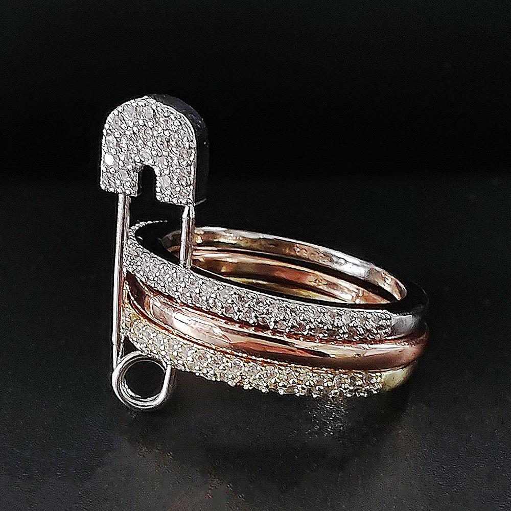 Fashion Pin Connection Three Layers Designer Fashion Ring for Women Valentine s Day Gift Jewelry R7393 5
Fashion Pin Connection Three Layers Designer Fashion Ring for Women Valentine s Day Gift Jewelry R7393 5