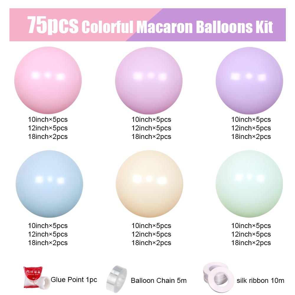 Pastel Balloons Garland Kit Macaron Balloon Arch 1st Birthday Party Decor Baby Shower Wedding Globos Set Anniversary Date Decor 1set
Pastel Balloons Garland Kit Macaron Balloon Arch 1st Birthday Party Decor Baby Shower Wedding Globos Set Anniversary Date Decor 1set
