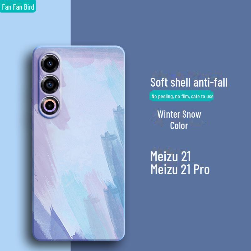 Жидкий силиконовый чехол с защитой от падений и отпечатков пальцев для Meizu 21/20Pro/18S/17 Meizu 18Pro/18SPro
Жидкий силиконовый чехол с защитой от падений и отпечатков пальцев для Meizu 21/20Pro/18S/17 Meizu 18Pro/18SPro