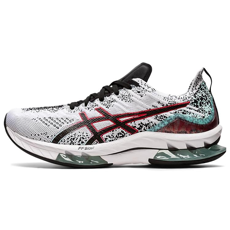 ASICS Kinsei Blast White Black Red Aqua 1011B203-109 46.5
ASICS Kinsei Blast White Black Red Aqua 1011B203-109 46.5