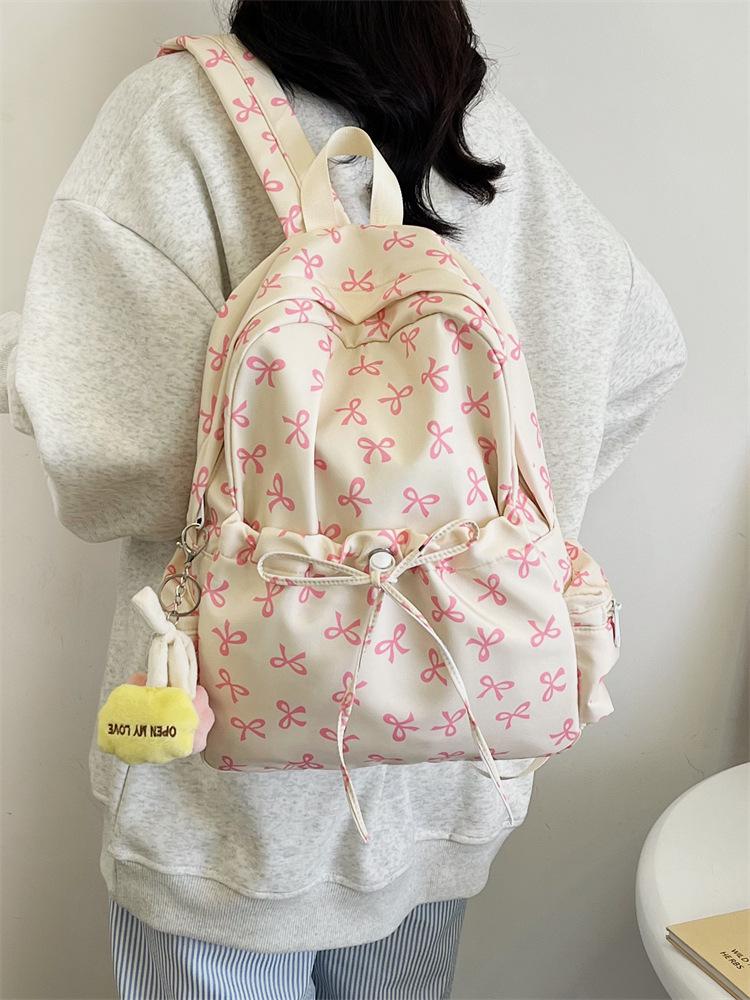2025 Girls Bow Knot Backpack for School & University
2025 Girls Bow Knot Backpack for School & University