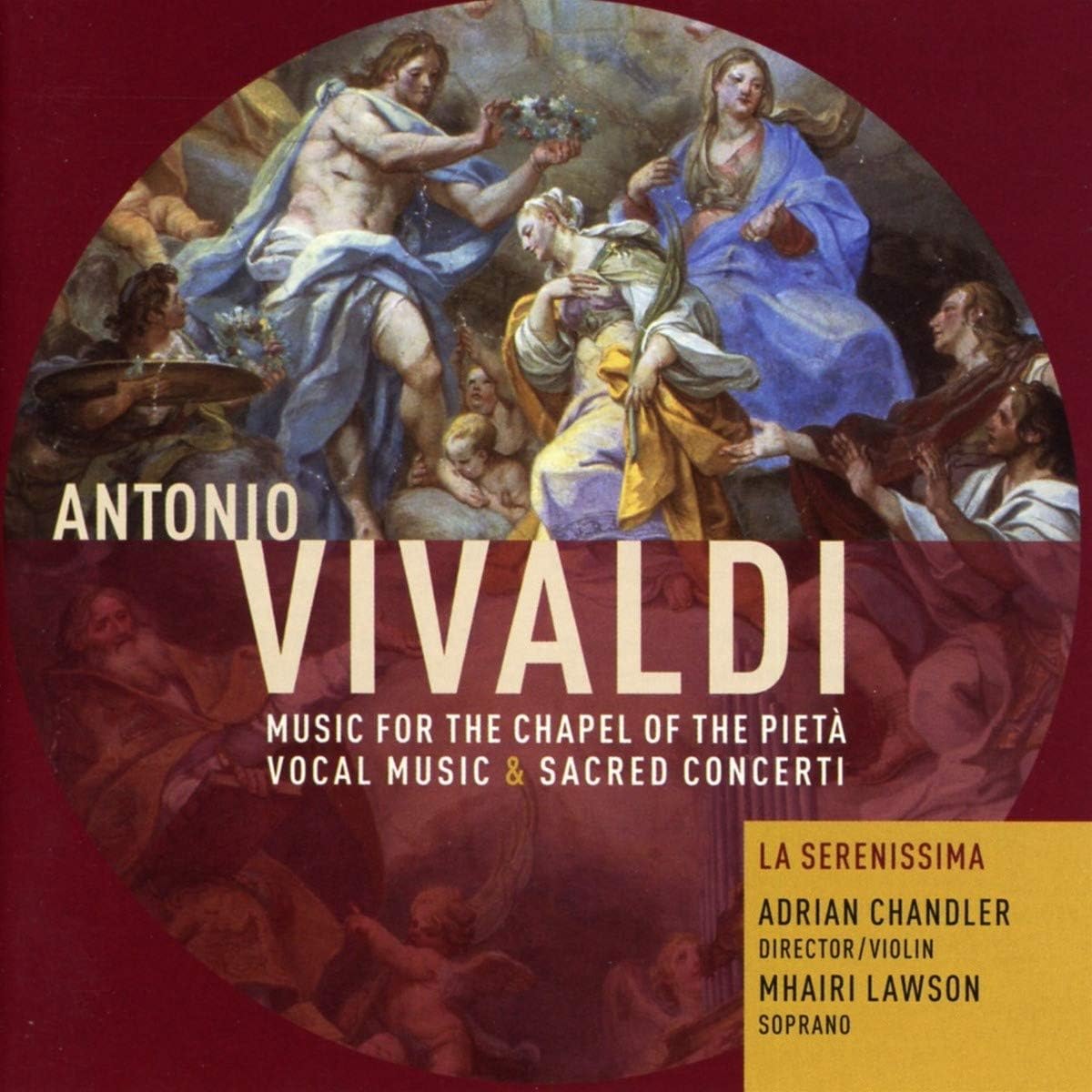CD LA SERENISSIMA, ANTONIO VIVALDI; MH - Concerto for Violin Strings & Conti AV2063 US Classical Used
CD LA SERENISSIMA, ANTONIO VIVALDI; MH - Concerto for Violin Strings & Conti AV2063 US Classical Used