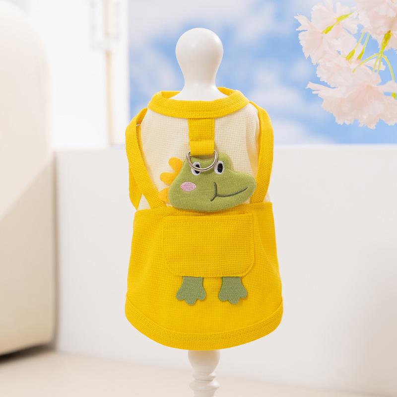 Lightweight Breathable Cat Vest, Summer Pet Clothes with Leash Hole for Cats & Small Dogs, 5 Sizes for Daily Walks & Trips XS: 0.5-1.5kg
Lightweight Breathable Cat Vest, Summer Pet Clothes with Leash Hole for Cats & Small Dogs, 5 Sizes for Daily Walks & Trips XS: 0.5-1.5kg
