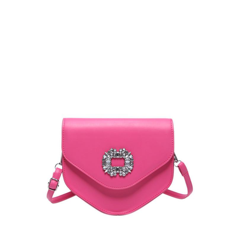 Stylish Korean Minimalist Shoulder Bag With Diamond Embellishments рожевий червоний колір
Stylish Korean Minimalist Shoulder Bag With Diamond Embellishments рожевий червоний колір