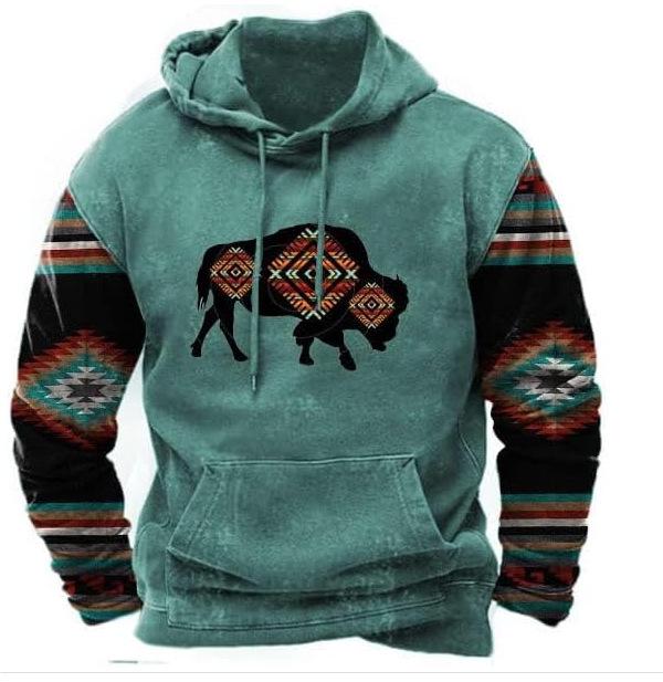 Men s 3D Print Hooded Sweatshirt with Drawstring and Pocket S
Men s 3D Print Hooded Sweatshirt with Drawstring and Pocket S