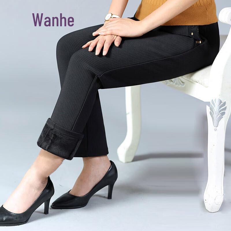 Women s Plus Size High-Waist Striped Fleece-Lined Warm Pants 5XL
Women s Plus Size High-Waist Striped Fleece-Lined Warm Pants 5XL