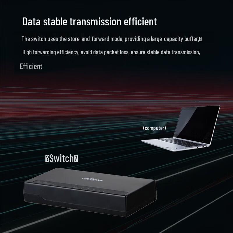 Dahua 8-Port Unmanaged Gigabit Ethernet Switch CN plug (adapter included)
Dahua 8-Port Unmanaged Gigabit Ethernet Switch CN plug (adapter included)