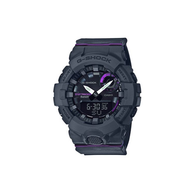 Casio G-Squad Series Bluetooth Connected Fitness Multi-Function Sports 200 Meter Waterproof Watch Quartz Movement Women watches Black GMA-B800-8APR Black Purple
Casio G-Squad Series Bluetooth Connected Fitness Multi-Function Sports 200 Meter Waterproof Watch Quartz Movement Women watches Black GMA-B800-8APR Black Purple