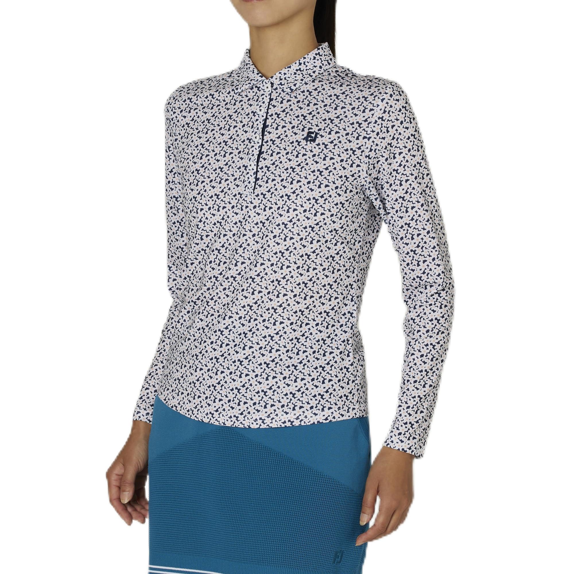 FootJoy Floral Print Long Sleeve Shirt, Navy, Women s, Size Small, FJW-F24-S09 (32280-S)
FootJoy Floral Print Long Sleeve Shirt, Navy, Women s, Size Small, FJW-F24-S09 (32280-S)