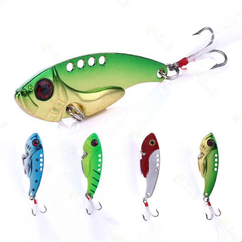 Металл VIB 11g Рыбалка Приманка Вибрация Ложка жесткие приманки с пером Crankbait Wobbler Swimbait Цикада
Металл VIB 11g Рыбалка Приманка Вибрация Ложка жесткие приманки с пером Crankbait Wobbler Swimbait Цикада