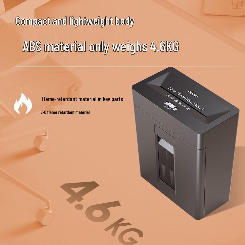 Deli GA108 Level 4 Cross-Cut Paper Shredder CN plug (adapter included)
Deli GA108 Level 4 Cross-Cut Paper Shredder CN plug (adapter included)