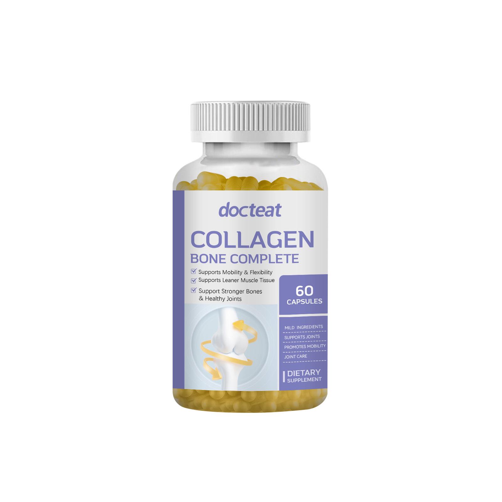 Docteat Collagen Capsules: Vitamin & Mineral-Rich for Joint Support
Docteat Collagen Capsules: Vitamin & Mineral-Rich for Joint Support