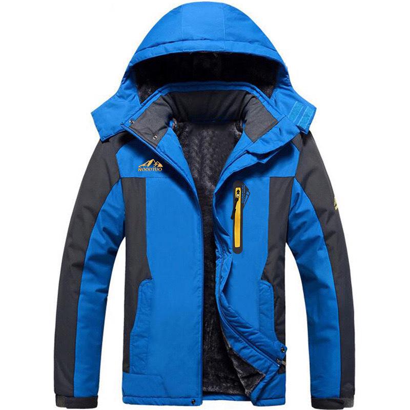 Мужская ветрозащитная куртка на флисовой подкладке для рыбалки - Теплая, утолщенная зимняя одежда для альпинизма и работы с логотипом на заказ. S синий
Мужская ветрозащитная куртка на флисовой подкладке для рыбалки - Теплая, утолщенная зимняя одежда для альпинизма и работы с логотипом на заказ. S синий