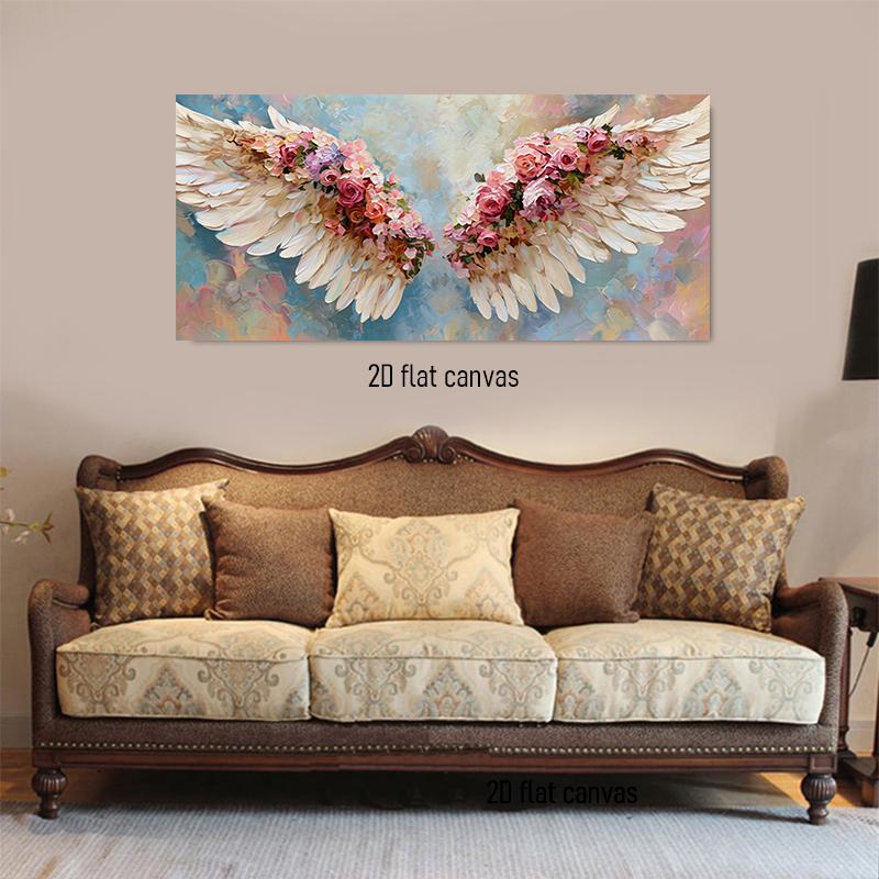 This flower wing decoration painting is made of high-quality canvas material, presenting three-dimensional feathers and colorful (as the picture,50x100cm No Frame)
This flower wing decoration painting is made of high-quality canvas material, presenting three-dimensional feathers and colorful (as the picture,50x100cm No Frame)