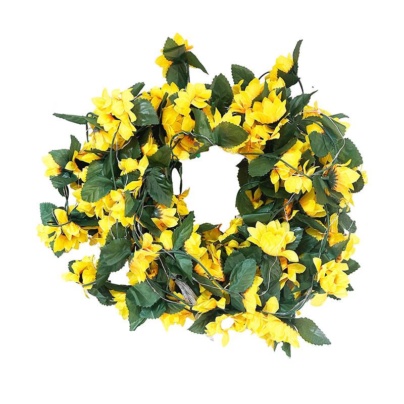 Solar Powered Sunflower Vine String Lights
Solar Powered Sunflower Vine String Lights