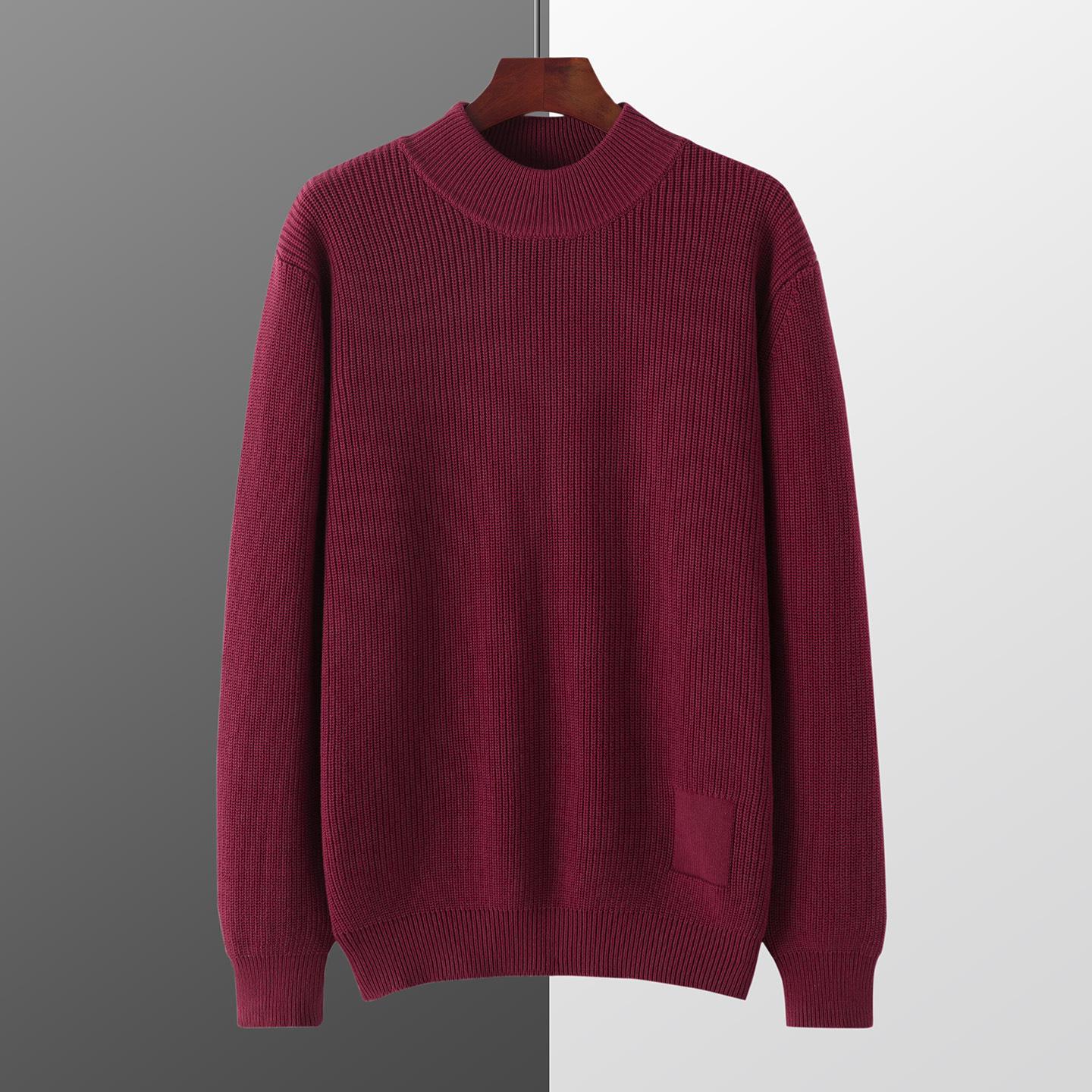 Men s Half-High Collar Ribbed Knit Sweater – Autumn/Winter Stretch Cotton Base Layer Shirt XL (125-140 lbs)
Men s Half-High Collar Ribbed Knit Sweater – Autumn/Winter Stretch Cotton Base Layer Shirt XL (125-140 lbs)