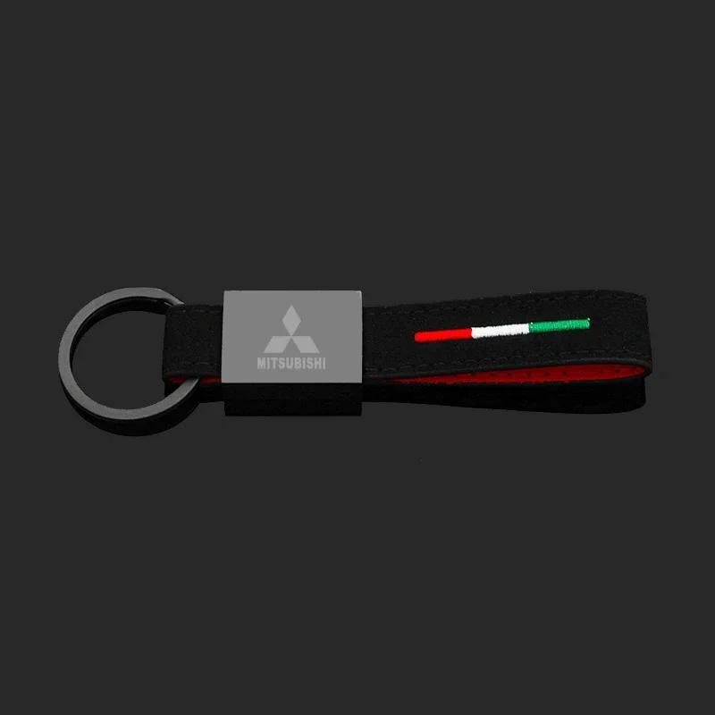 Suede Car Keyring Holder Auto Key Ring Keychain Pendant for Mitsubishi Lancer 9 10 ASX L200 Colt Pajero Outlander Eclipse Galant
Suede Car Keyring Holder Auto Key Ring Keychain Pendant for Mitsubishi Lancer 9 10 ASX L200 Colt Pajero Outlander Eclipse Galant