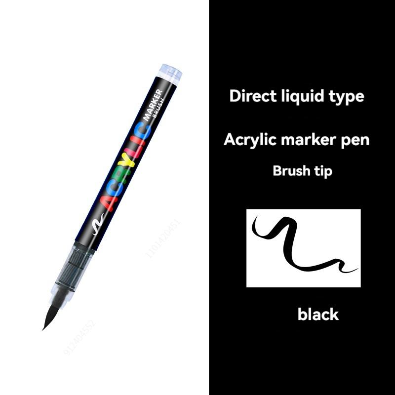 1Pc Colors Acrylic Paint Pens Markers Brush Tip Paint Markers For Rock Painting Wood Canvas Stone, Glass Christmas DIY Crafts
1Pc Colors Acrylic Paint Pens Markers Brush Tip Paint Markers For Rock Painting Wood Canvas Stone, Glass Christmas DIY Crafts