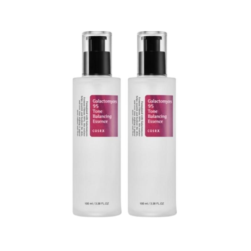 COSRX Galactomyces 95 Tone Balancing Essence 100ml x 2 -Hydrating & Radiance Boosting Formula, Niacinamide Toner-Essence for Clear & Supple Skin 100ml x 2
COSRX Galactomyces 95 Tone Balancing Essence 100ml x 2 -Hydrating & Radiance Boosting Formula, Niacinamide Toner-Essence for Clear & Supple Skin 100ml x 2