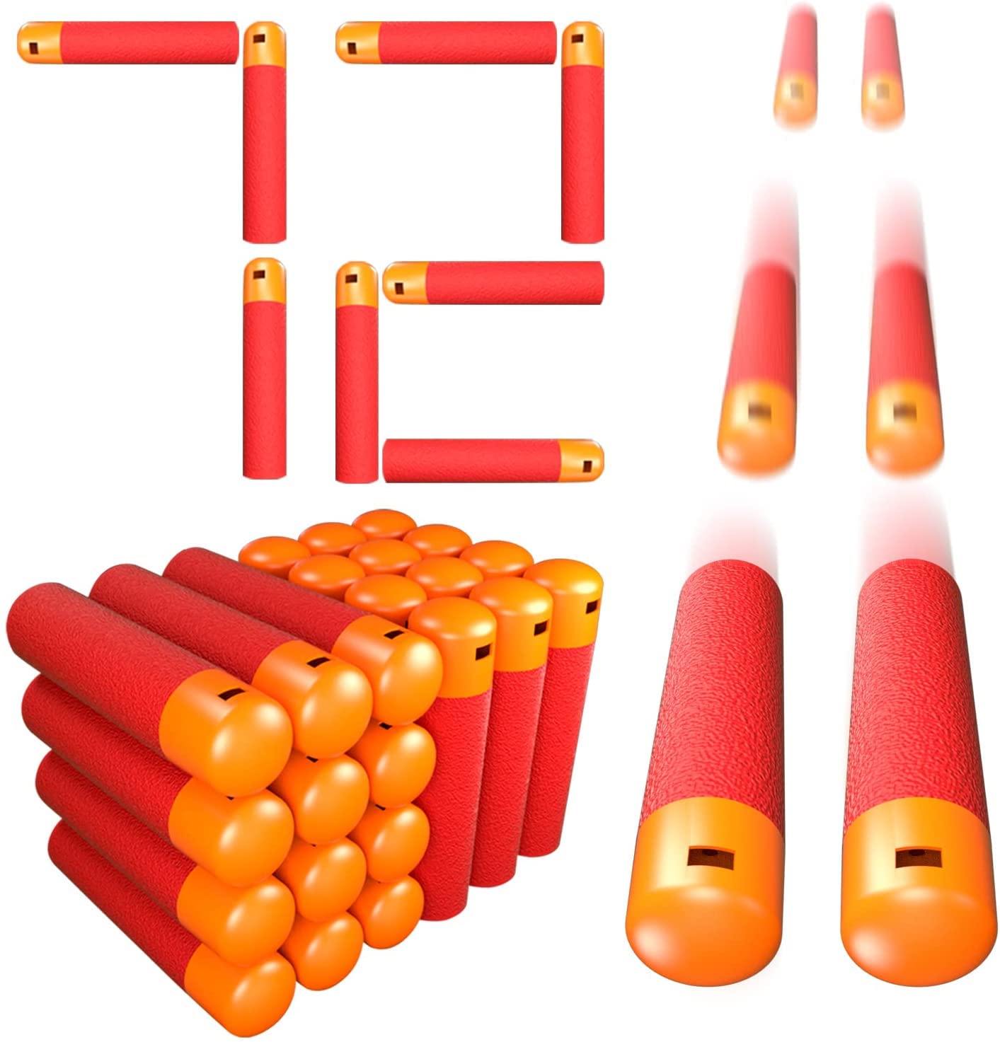 TORMEN Mega Darts Toy Dart Sponge Darts Compatible with Nerf Mega Soft Replacement Bullets Bullets, Arrows, Bullets, Genuine, Repeatable, Compatible,
TORMEN Mega Darts Toy Dart Sponge Darts Compatible with Nerf Mega Soft Replacement Bullets Bullets, Arrows, Bullets, Genuine, Repeatable, Compatible,