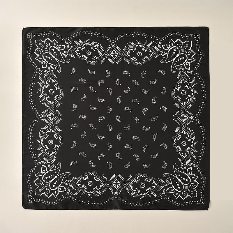 Женский квадратный платок с принтом пейсли, Многофункциональный модный шарф, Универсальный предмет для женских поездок на работу и отдыха. чёрный
Женский квадратный платок с принтом пейсли, Многофункциональный модный шарф, Универсальный предмет для женских поездок на работу и отдыха. чёрный