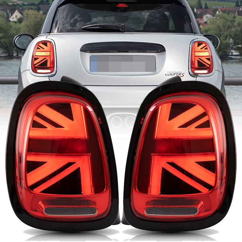 Pair LED Tail Lights For Mini Cooper F55 F56 F57 2014-2019 UNION JACK LCI Red Rear Tail Lamp with Brake Reverse Turn Signal
Pair LED Tail Lights For Mini Cooper F55 F56 F57 2014-2019 UNION JACK LCI Red Rear Tail Lamp with Brake Reverse Turn Signal