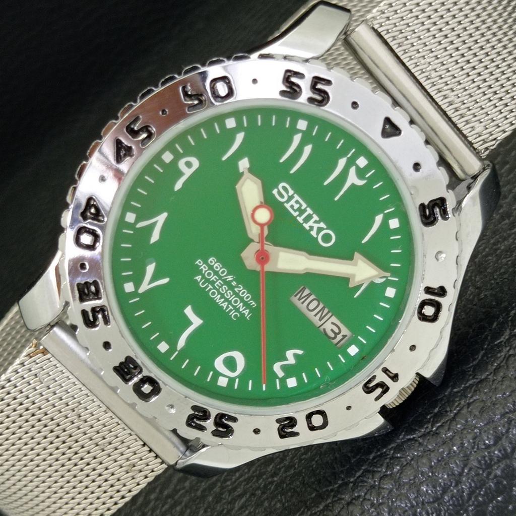 ВОССТАНОВЛЕННЫЕ ВИНТАЖНЫЕ АВТОМАТИЧЕСКИЕ ЯПОНСКИЕ МУЖСКИЕ ЧАСЫ SEIKO С ЗЕЛЕНЫМ ЦИФЕРБЛАТОМ В АРАБСКОМ СТИЛЕ a434367-2 R120-a434367
ВОССТАНОВЛЕННЫЕ ВИНТАЖНЫЕ АВТОМАТИЧЕСКИЕ ЯПОНСКИЕ МУЖСКИЕ ЧАСЫ SEIKO С ЗЕЛЕНЫМ ЦИФЕРБЛАТОМ В АРАБСКОМ СТИЛЕ a434367-2 R120-a434367