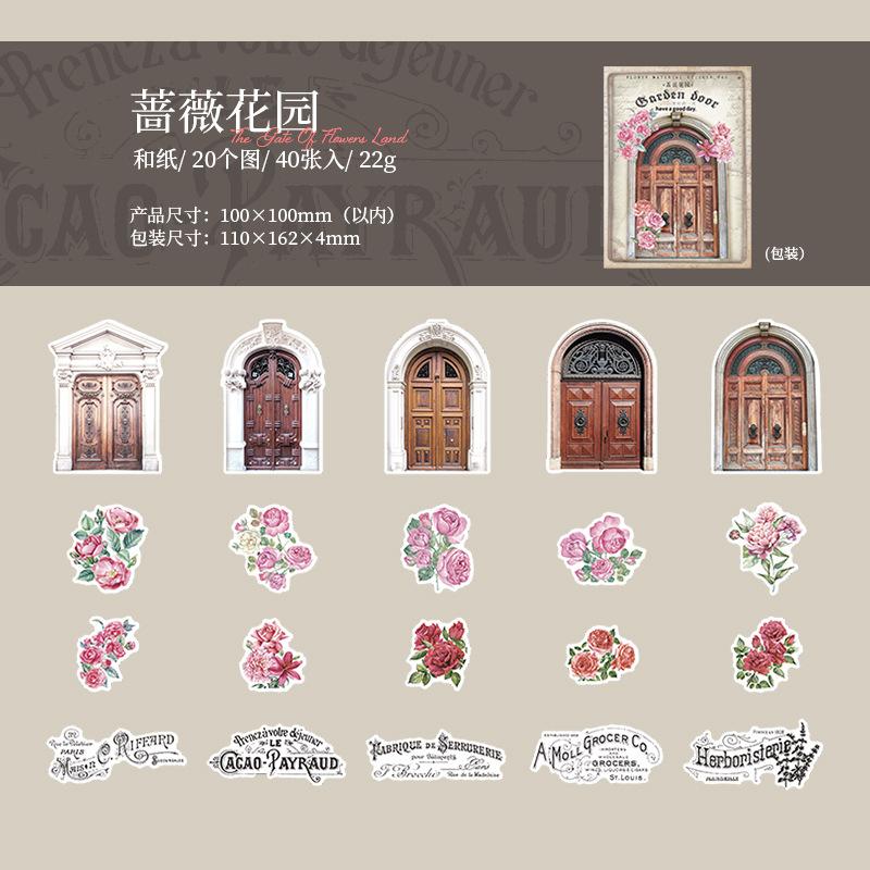 40 pcs/pack The theme of window lattice collage Stickers aesthetic Decorative Hand Account Diary Album Scrapbooking material
40 pcs/pack The theme of window lattice collage Stickers aesthetic Decorative Hand Account Diary Album Scrapbooking material