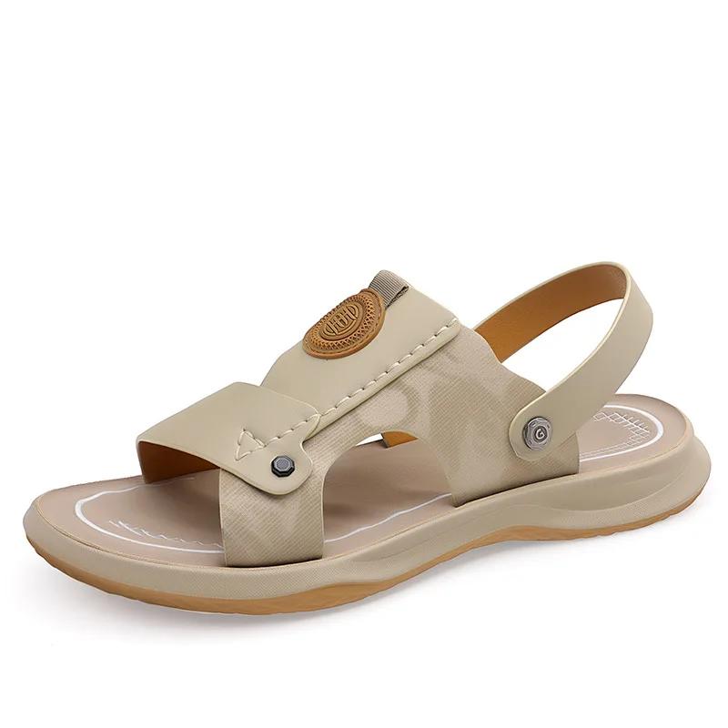 МодаЛетняя Мода Платформа Кожа Улица Пляж Мужские Сандалии Дизайнерская Мягкая Подошва Повседневные Мужские Шлепанцы Sandalias Hombre Verano 38
МодаЛетняя Мода Платформа Кожа Улица Пляж Мужские Сандалии Дизайнерская Мягкая Подошва Повседневные Мужские Шлепанцы Sandalias Hombre Verano 38