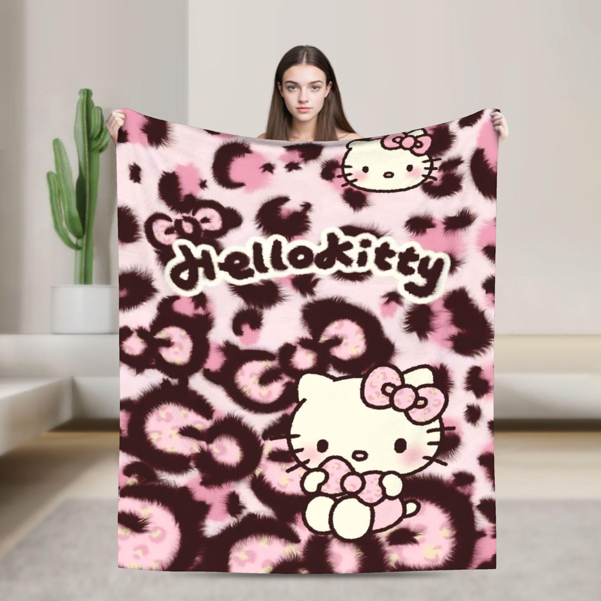 Fall Hello Kitty Blanket Fleece Spring Autumn Multifunction Warm Throw Blankets for Sofa Office Quilt 75x90cm
Fall Hello Kitty Blanket Fleece Spring Autumn Multifunction Warm Throw Blankets for Sofa Office Quilt 75x90cm
