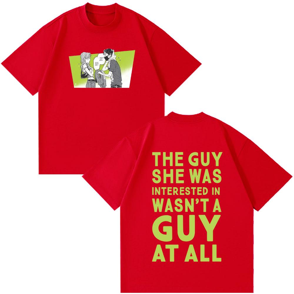 The Guy She Was Interested in Wasn t A Guy At All Unisexga Vintage T Shirt Unisex Women Clothing Harajuku Cotton Casual Couple T-shirt S
The Guy She Was Interested in Wasn t A Guy At All Unisexga Vintage T Shirt Unisex Women Clothing Harajuku Cotton Casual Couple T-shirt S