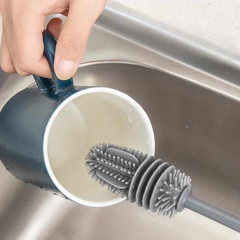 Silicone Long-handled Cup Brush Insulated Cup Cleaning Brush Long-handled Glass Cup белый
Silicone Long-handled Cup Brush Insulated Cup Cleaning Brush Long-handled Glass Cup белый