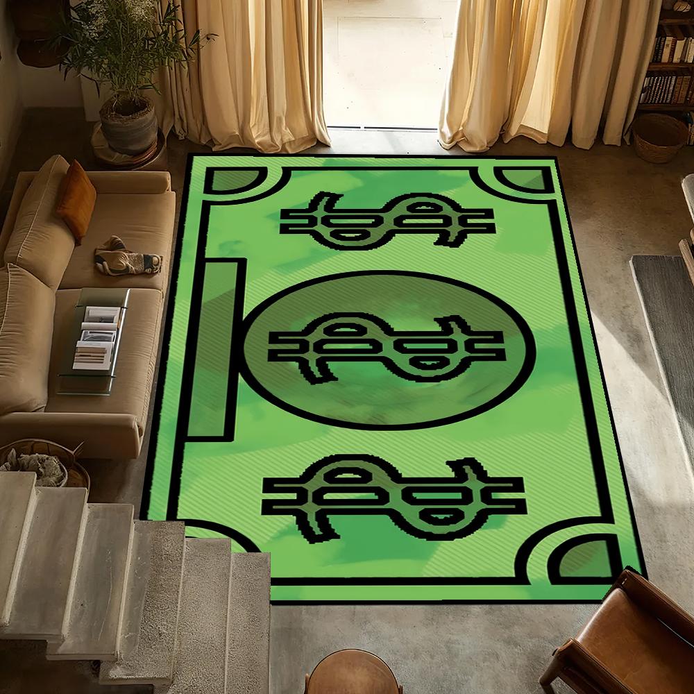 Door Mat Anti-Slip Kitchen Bedroom Coin funny art Handmade Tufted Rug Carpet Living s-spongebobs Room money Entrance Decoration 40cm x 60cm
Door Mat Anti-Slip Kitchen Bedroom Coin funny art Handmade Tufted Rug Carpet Living s-spongebobs Room money Entrance Decoration 40cm x 60cm