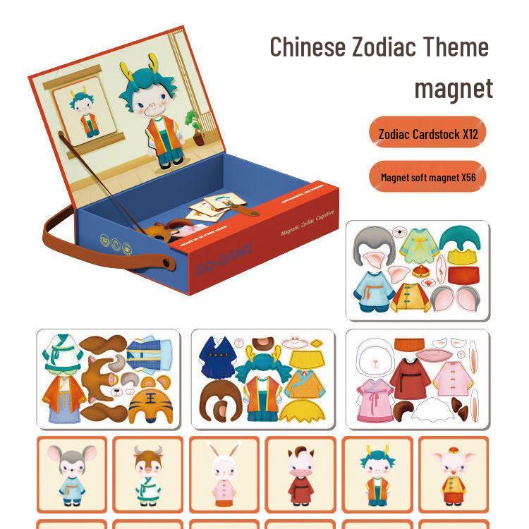 Набор магнитных пазлов ручной работы для детского творчества и обучения
Набор магнитных пазлов ручной работы для детского творчества и обучения