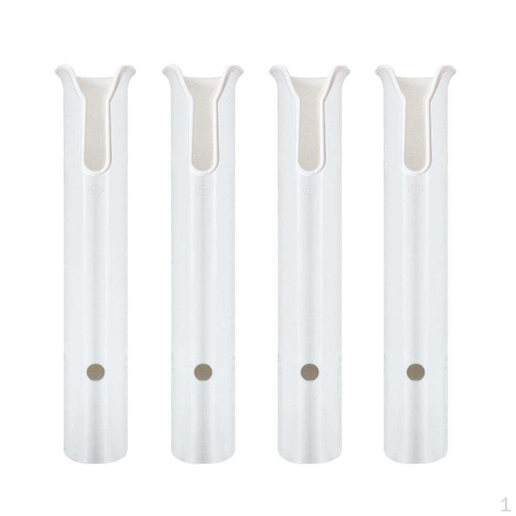4 Pieces White Color Holder For and kayak Fishing, Stainless Fasteners Included
4 Pieces White Color Holder For and kayak Fishing, Stainless Fasteners Included