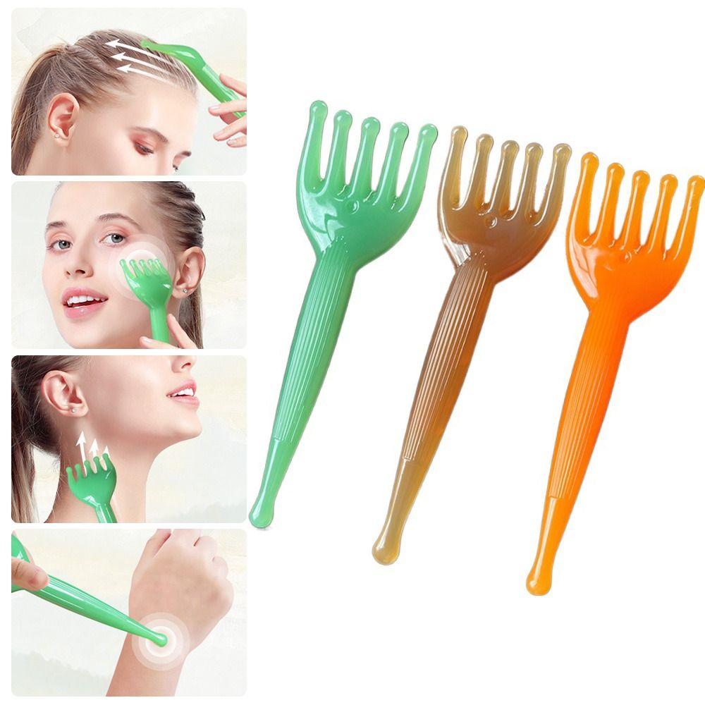 Resin Five-Tooth Hair Comb Trigger Point Scalp Massage Tool Acupressure Massage Stick Women
Resin Five-Tooth Hair Comb Trigger Point Scalp Massage Tool Acupressure Massage Stick Women