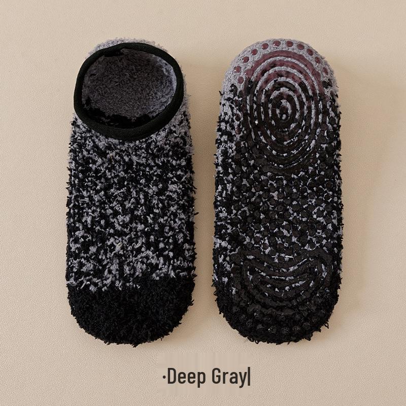 Men s Winter Non-Slip Low-Cut Home Socks, Plus Velvet, Thickened, Dot Texture, Non-Shedding One Size темно-серого
Men s Winter Non-Slip Low-Cut Home Socks, Plus Velvet, Thickened, Dot Texture, Non-Shedding One Size темно-серого