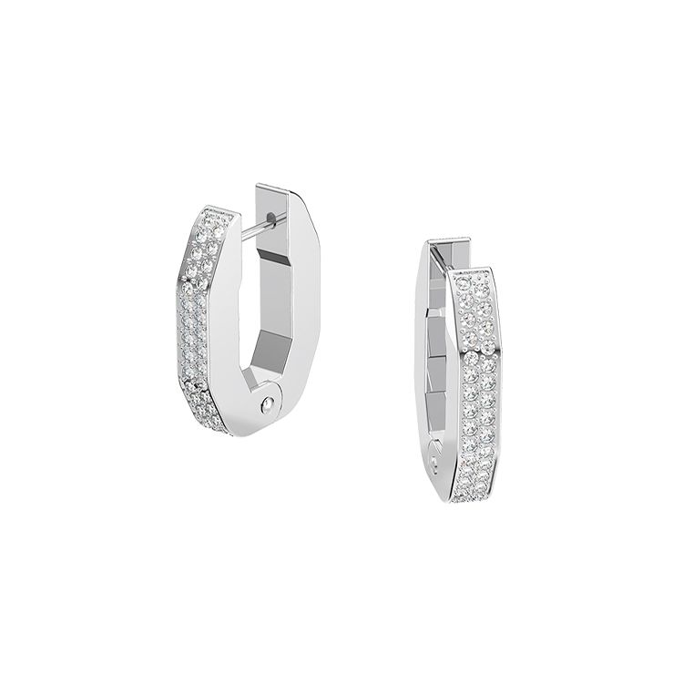 Swarovski Dextera Silver Large Hoop Earrings Women earrings 5618307 Box (Random Color)
Swarovski Dextera Silver Large Hoop Earrings Women earrings 5618307 Box (Random Color)