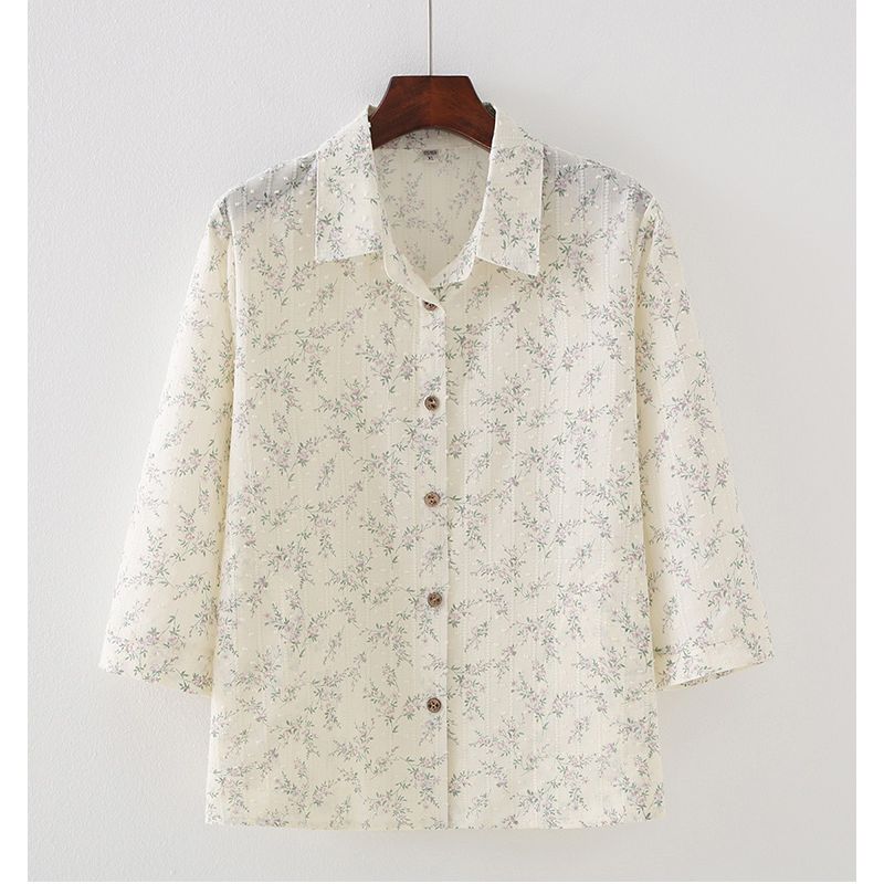 Women Cotton Floral Women s Half Sleeve Outfit Top G08 purple 4XL
Women Cotton Floral Women s Half Sleeve Outfit Top G08 purple 4XL