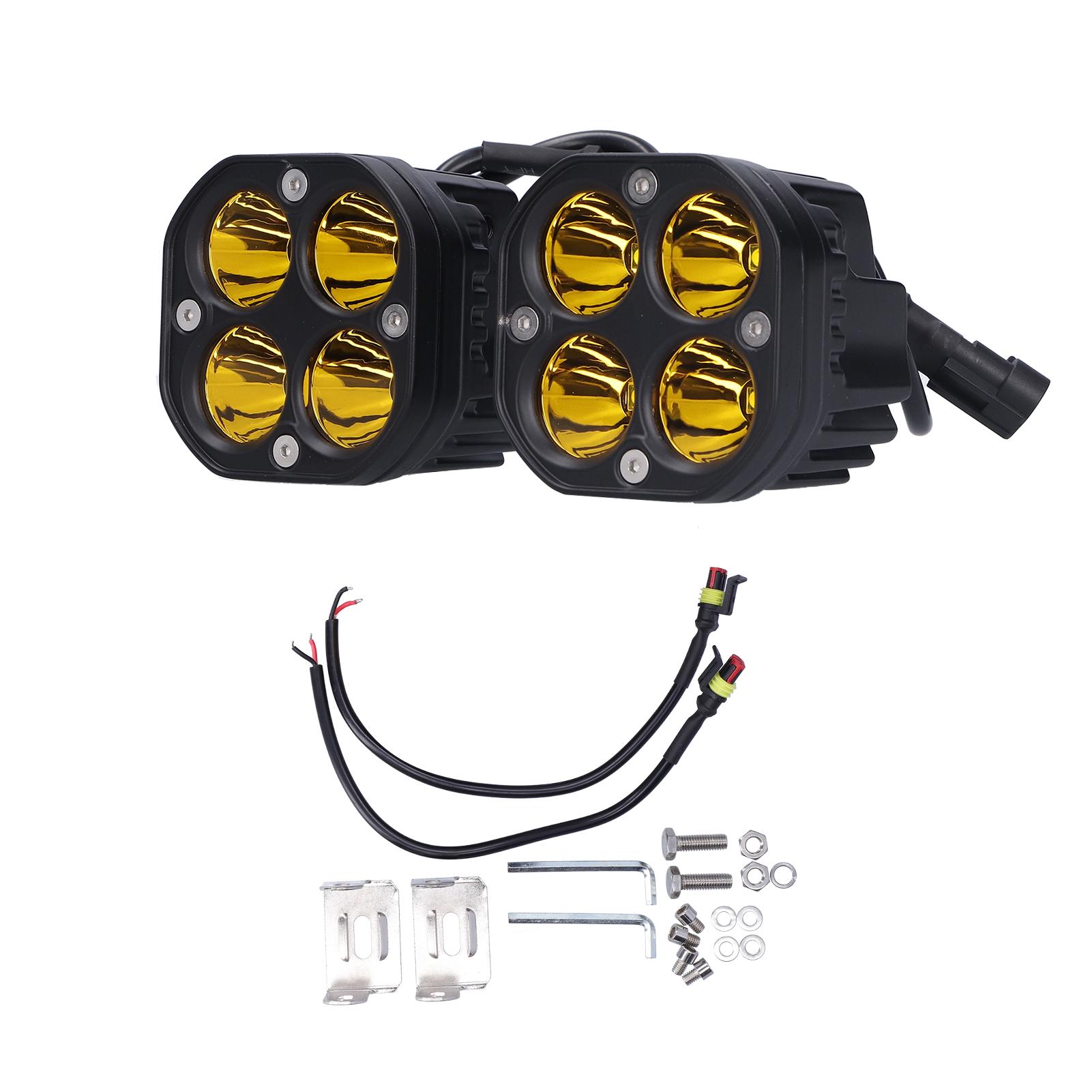 3-дюймовая противотуманная фара 40 Вт 6000 К Желтый светодиодный прожектор 10В30В Универсальная для бездорожья UTV Мотоцикл
3-дюймовая противотуманная фара 40 Вт 6000 К Желтый светодиодный прожектор 10В30В Универсальная для бездорожья UTV Мотоцикл