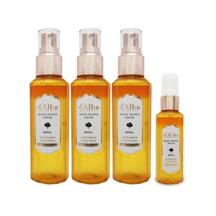 d Alba White Truffle Intensive Serum 100ml x 3 + 60ml Royal Mist Serum 1 Set Ss (39100008)
d Alba White Truffle Intensive Serum 100ml x 3 + 60ml Royal Mist Serum 1 Set Ss (39100008)