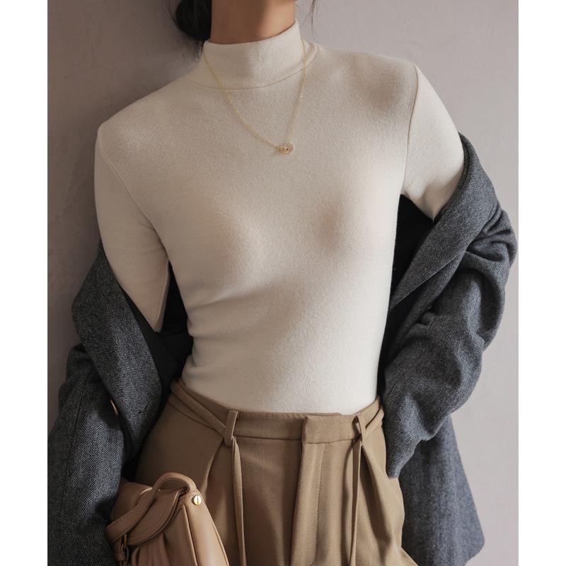 Women s Slim Fit Faux Cashmere Turtleneck Long Sleeve Top with Soft Fleece for Autumn/Winter XXL (suitable for 130-150 jin)
Women s Slim Fit Faux Cashmere Turtleneck Long Sleeve Top with Soft Fleece for Autumn/Winter XXL (suitable for 130-150 jin)