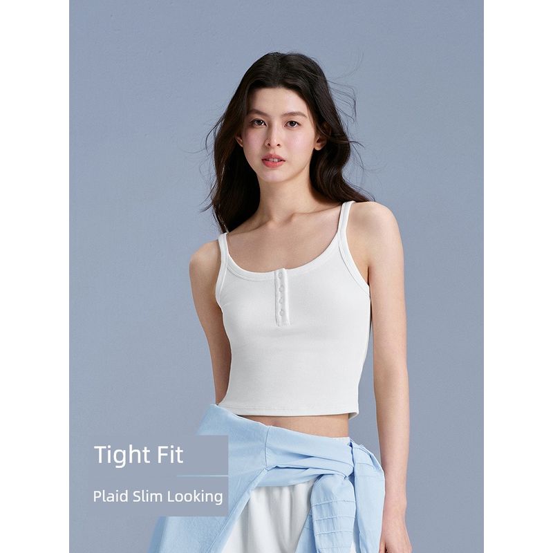 Chen Torino Same Style Mori Horse Vest Female Short Slimming Small Summer 2025 New Arrival Henry Collar Tight Braces This White 10102 150/76A/XS
Chen Torino Same Style Mori Horse Vest Female Short Slimming Small Summer 2025 New Arrival Henry Collar Tight Braces This White 10102 150/76A/XS