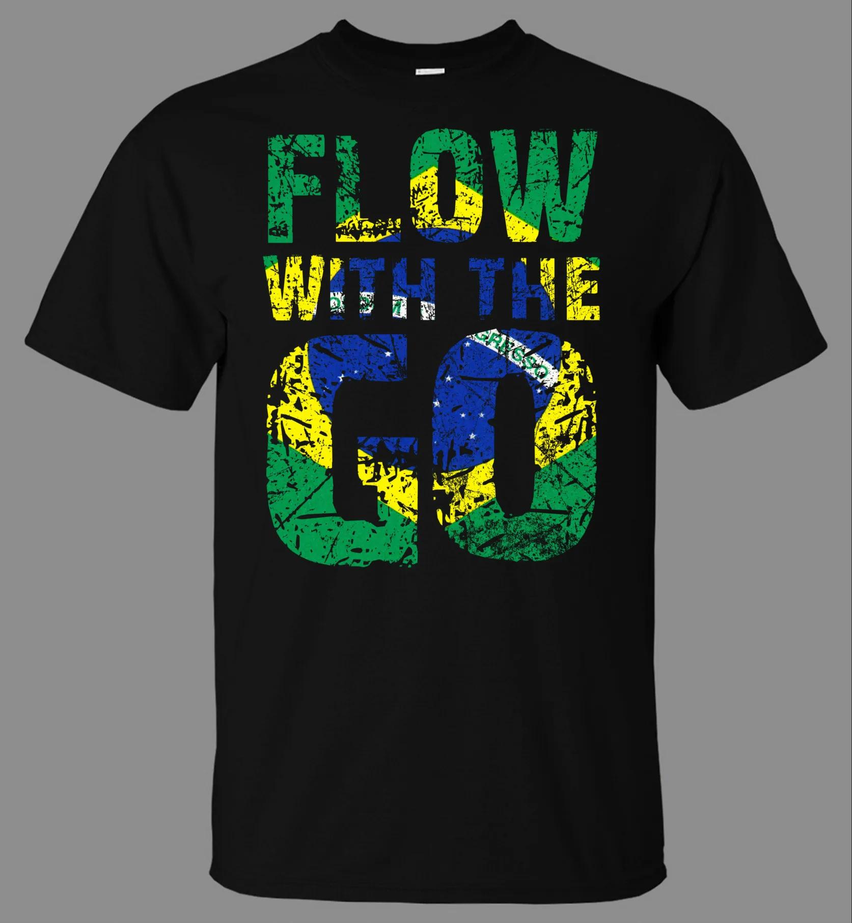 Flow with The Go Brazilian Flag Jiu Jitsu BJJ TShirt 100 Cotton ONeck Summer Short Sleeve Casual Mens Tshirt Size S3XL S
Flow with The Go Brazilian Flag Jiu Jitsu BJJ TShirt 100 Cotton ONeck Summer Short Sleeve Casual Mens Tshirt Size S3XL S