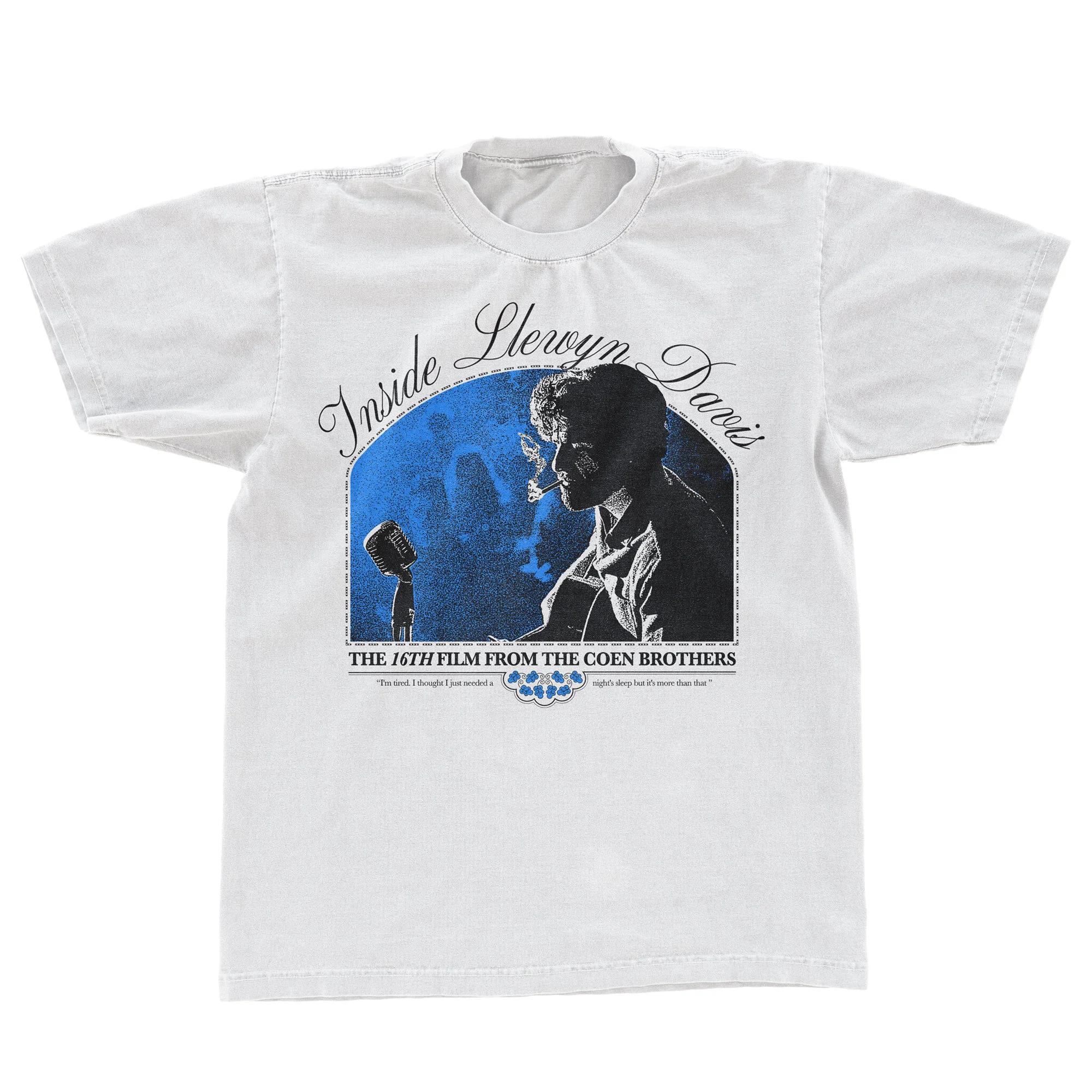 Inside Llewyn Davis Retro TShirt Graphic Classic White Movie Merchandise Heavyweight Pure Cotton AllSeason Streetwear S
Inside Llewyn Davis Retro TShirt Graphic Classic White Movie Merchandise Heavyweight Pure Cotton AllSeason Streetwear S