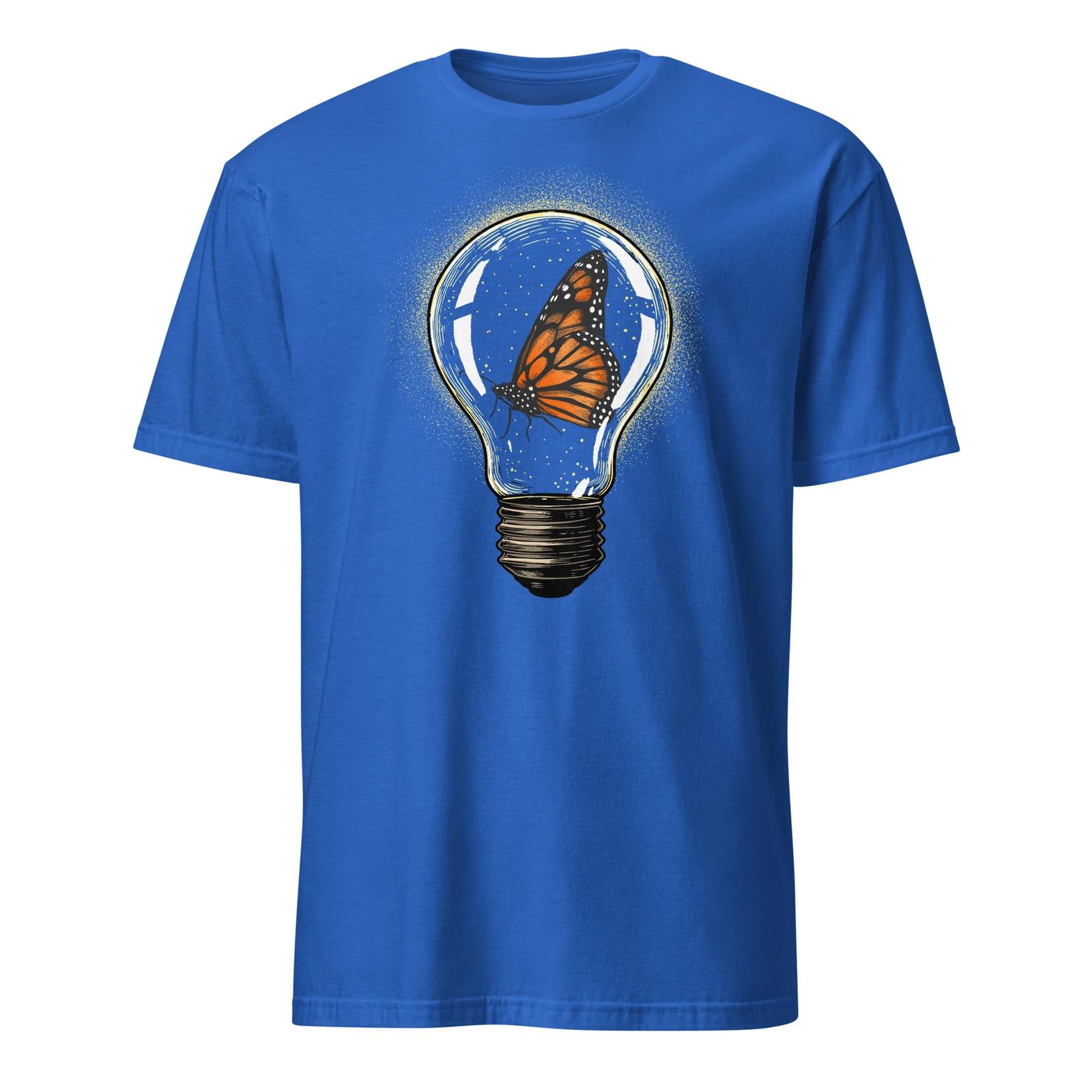 Trapped Butterfly Shirt Monarch Butterfly Lightbulb T-Shirt Size S-3XL Gift Tee 4XL
Trapped Butterfly Shirt Monarch Butterfly Lightbulb T-Shirt Size S-3XL Gift Tee 4XL