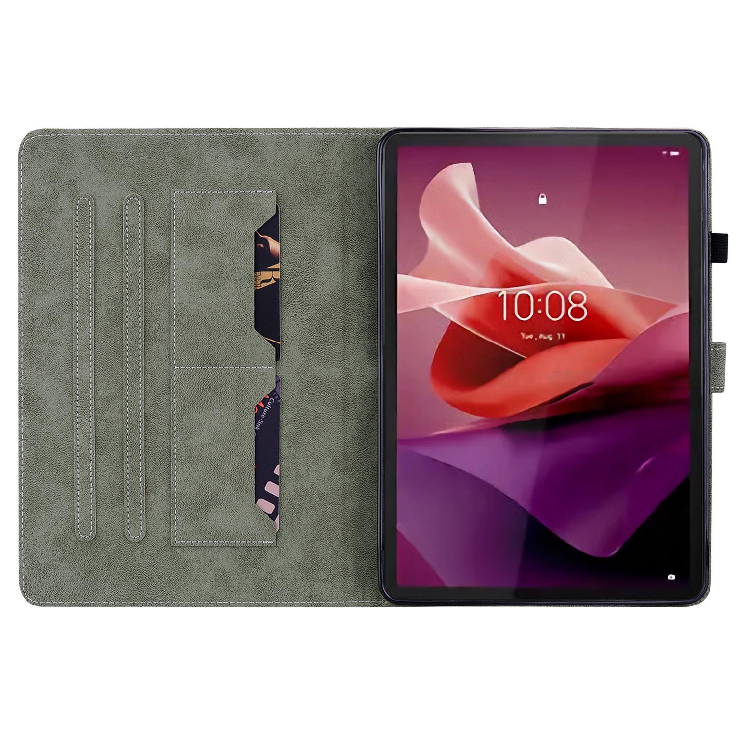 For Lenovo Tab P12 Leather Case Cute Tiger Imprinted PU Leather Card Holder Tablet Cover Black
For Lenovo Tab P12 Leather Case Cute Tiger Imprinted PU Leather Card Holder Tablet Cover Black