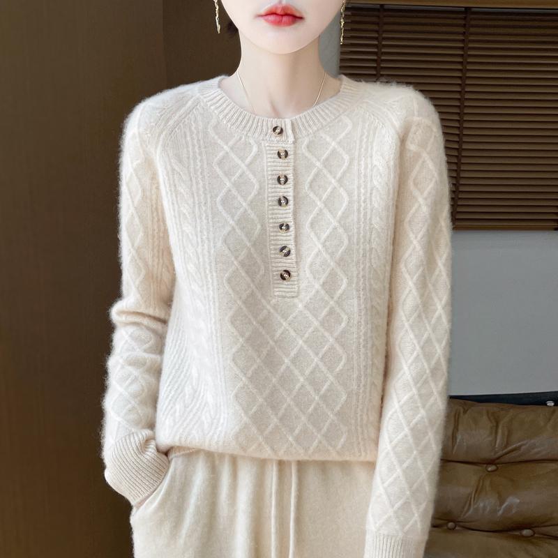 Женский свитер 100% шерсть TIDENOVEL с круглым вырезом вязаный пуловер толстые зимние джемперы женские вязаные топы M бежевый
Женский свитер 100% шерсть TIDENOVEL с круглым вырезом вязаный пуловер толстые зимние джемперы женские вязаные топы M бежевый