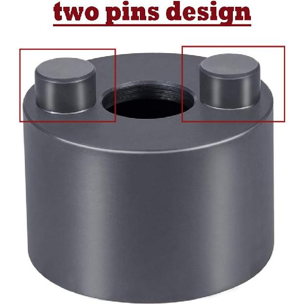 Leaf Spring and Shackle Pin Remover and Installer Socket Suitable for Volvo Truck and Mack Heavy Duty Alternative to 9996791 or TG15103
Leaf Spring and Shackle Pin Remover and Installer Socket Suitable for Volvo Truck and Mack Heavy Duty Alternative to 9996791 or TG15103
